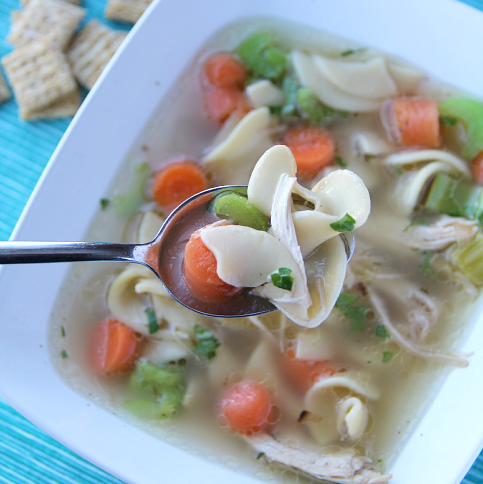 The Best Homemade Chicken Noodle Soup --