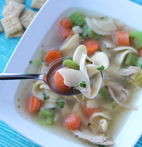 The Best Homemade Chicken Noodle Soup --