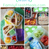 Family Lunch Box Ideas – Week 12