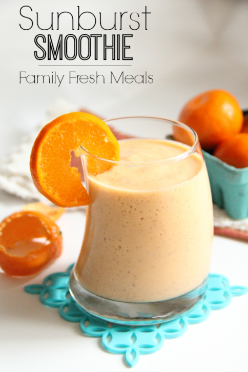 Sunburst Smoothie - FamilyFreshMeals.com