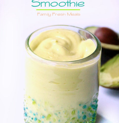 Avocado Mango Smoothie - Family Fresh Meals