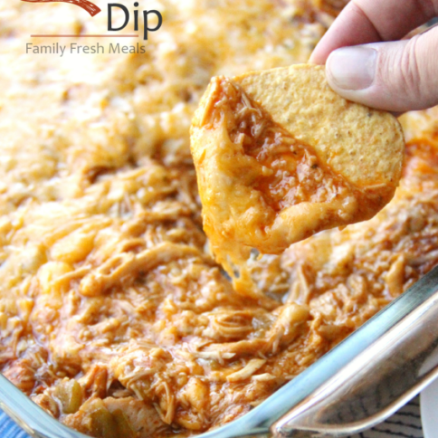 Cheesy Chicken Enchilada Dip - Family Fresh Meals