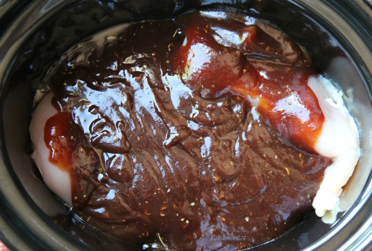 The Best Crockpot BBQ Chicken - Step 3