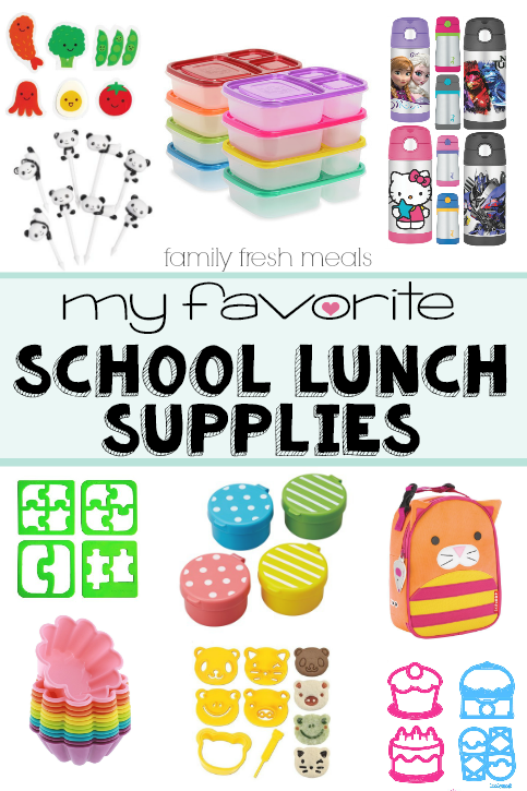 My Favorite School Lunch Boxes + Supplies - Super Healthy Kids