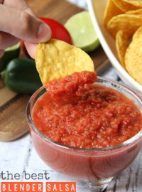 The Best Blender Salsa Recipe - Family Fresh Meals