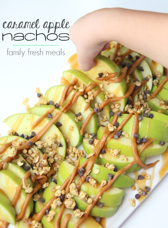 Caramel Apple Nachos