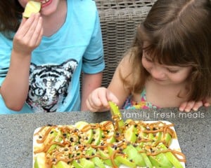 Caramel Apple Nachos FamilyFreshMeals.com