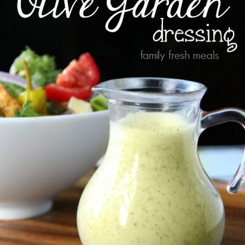 Copycat Olive Garden Salad Dressing Recipe Family Fresh Meals
