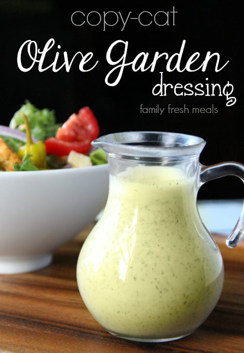 Copycat Olive Garden Salad Dressing Recipe - Family Fresh Meals