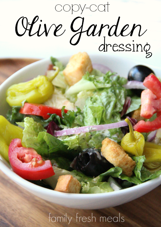 Copycat Olive Garden Salad Dressing Recipe Family Fresh Meals