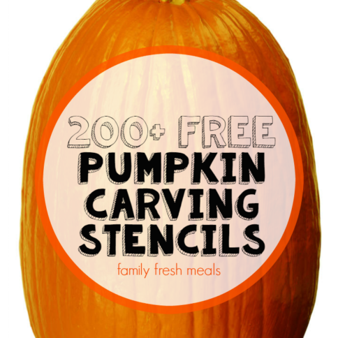 200+ Free Pumpkin Carving Stencils -familyfreshmeals.com