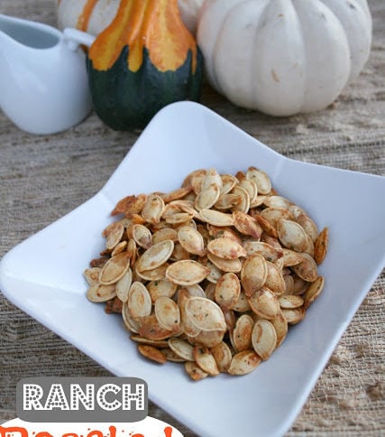 Ranch Roasted Pumpkin Seeds - Family Fresh Meals