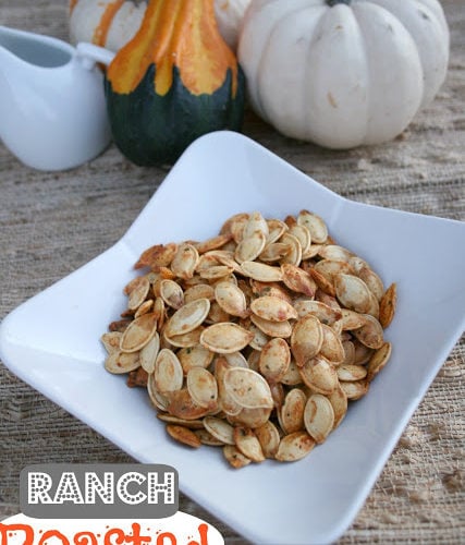 Ranch Roasted Pumpkin Seeds - Family Fresh Meals