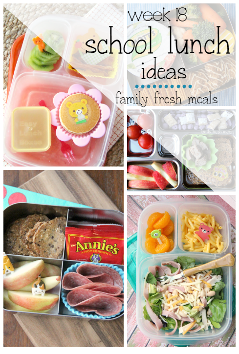 Week 18: School Lunch Box Ideas - Family Fresh Meals