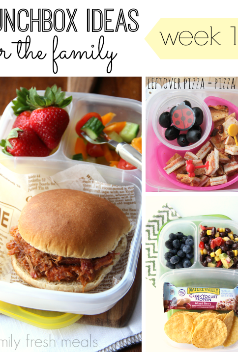 School and Work Lunchbox Ideas - familyfreshmeals.com