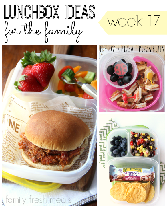 School and Work Lunchbox Ideas - familyfreshmeals.com