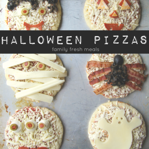 Fun Halloween Pizza Ideas - FamilyFreshMeals.com