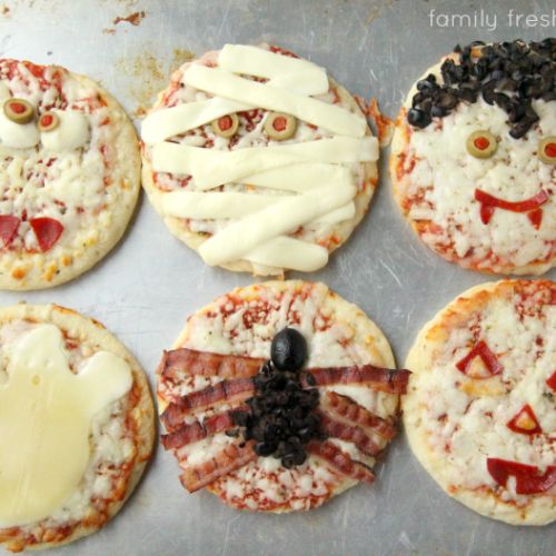 Fun Halloween Pizza Ideas - familyfreshmeals.com