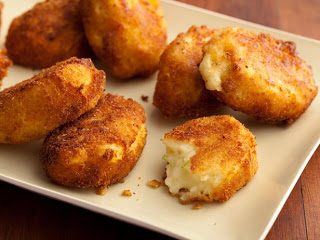 Potato Croquettes on a plate