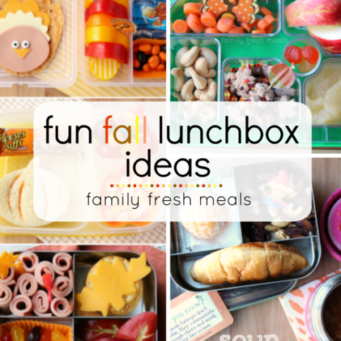 fun fall lunchbox ideas - familyfreshmeals.com
