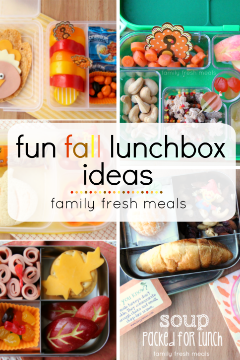 fun fall lunchbox ideas - familyfreshmeals.com