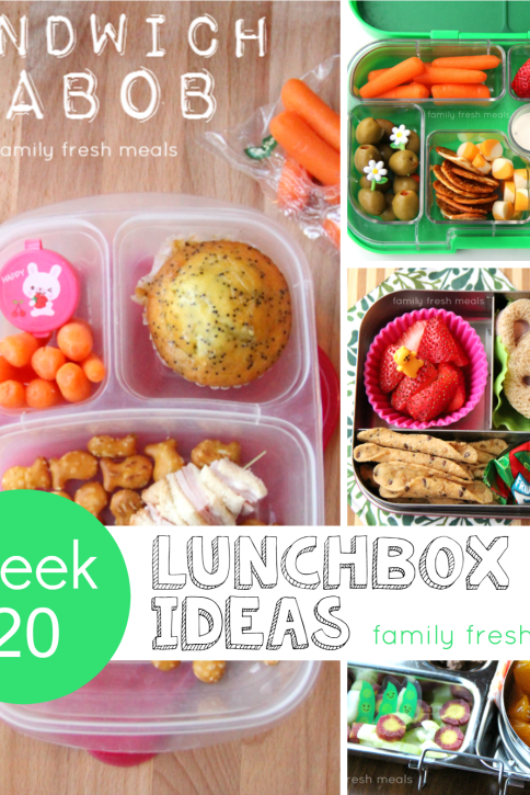 week 20 fun lunchbox ideas - familyfreshmeals.com --