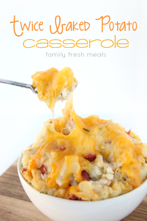 Easy Twice Baked Potato Casserole