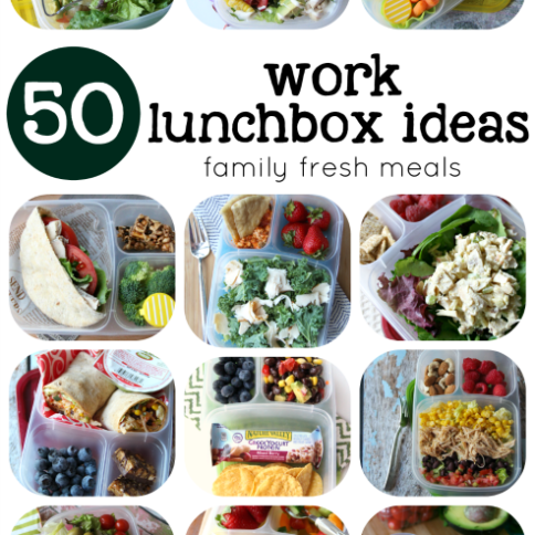 50 healthy work lunch ideas - FamilyFreshMeals.com