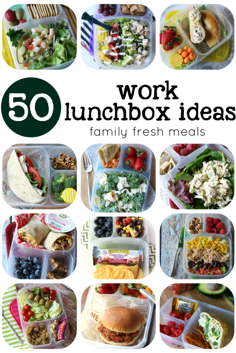 50 healthy work lunch ideas - FamilyFreshMeals.com