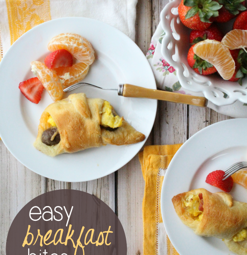 Easy Breakfast Bites -Quick and easy family breakfast -- FamilyFreshMeals.com --