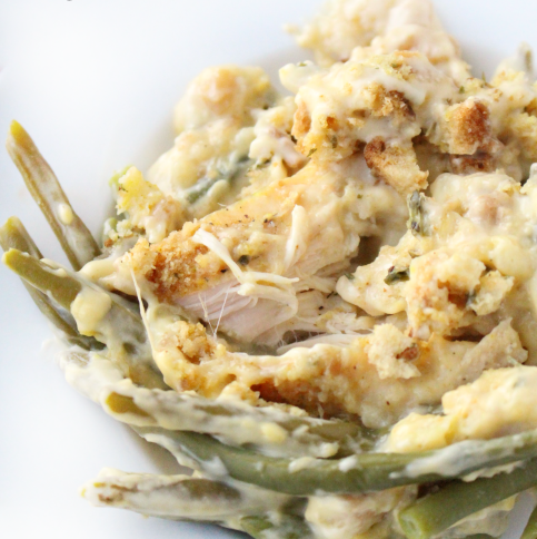 Creamy Crockpot Chicken Stuffing And Green Beans Family Fresh Meals,Starbuck Sizes And Prices