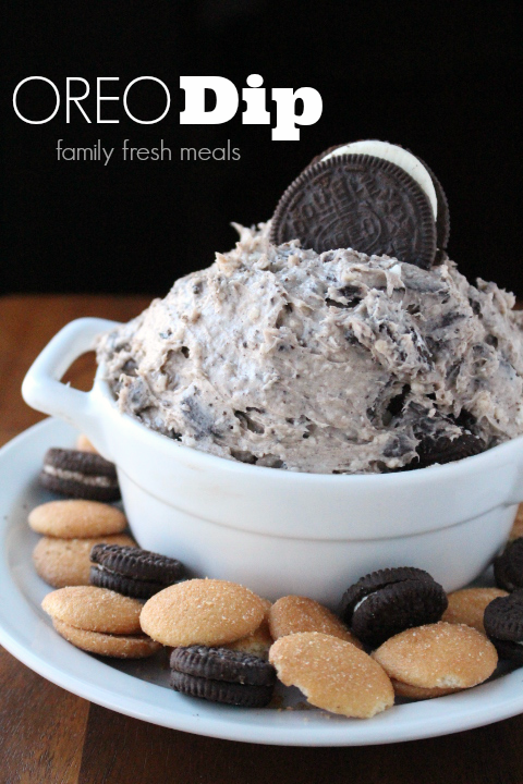 Creamy Oreo Dip Dessert 