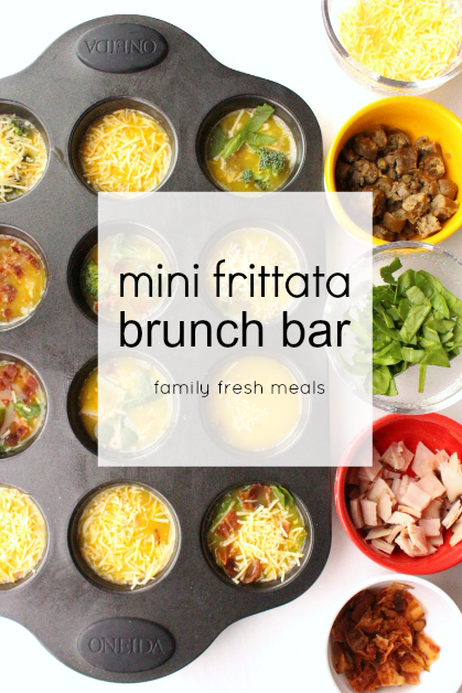 Mini Frittata Brunch Bar