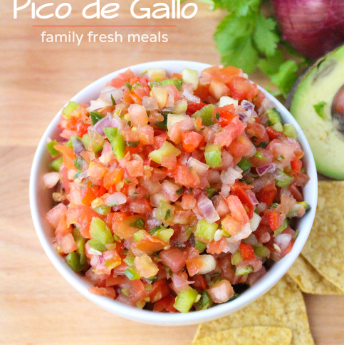 Pico de Gallo Fresh Salsa Recipe - Family Fresh Meals