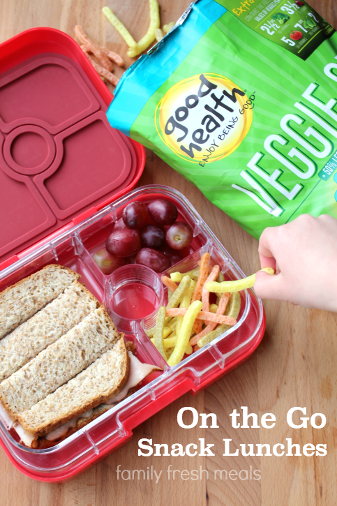 On the Go Snack Lunches - Family Fresh Meals --