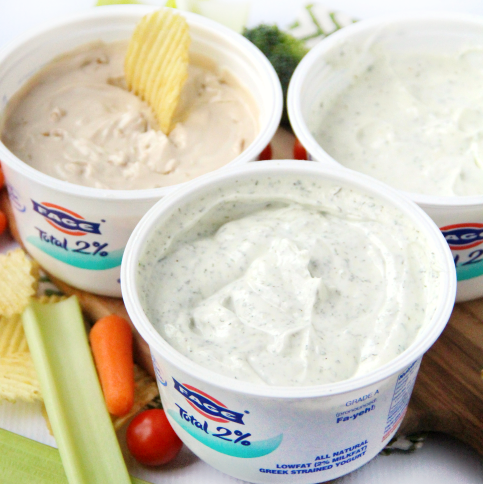 easy greek yogurt dips - familyfreshmeals.com