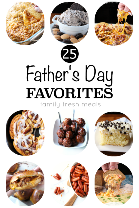 Father's Day Favorites - FamilyFreshMeals.com -