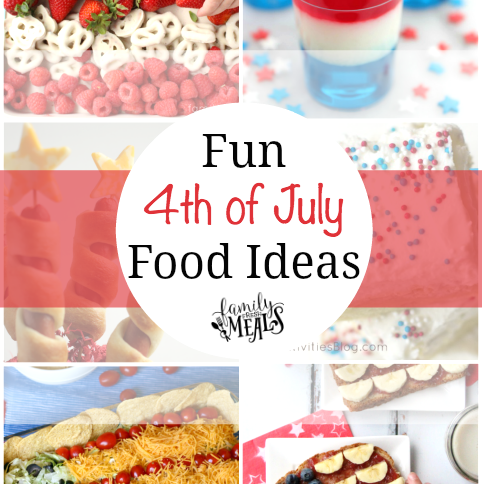 Fun 4th of July Food Ideas -- FamilyFreshMeals.com