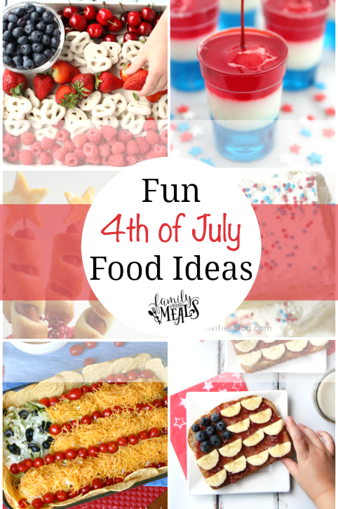 Fun 4th of July Food Ideas -- FamilyFreshMeals.com