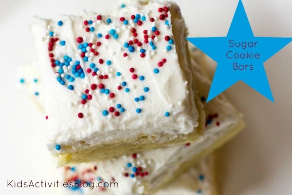 sugar cookie bars 