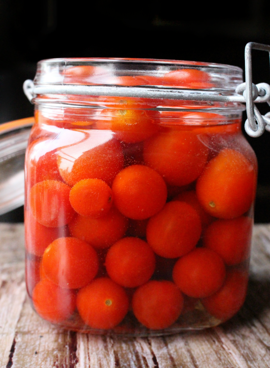 Boozy Bloody Mary Tomato Bombs - Step 1 - FamilyFreshMeals.com