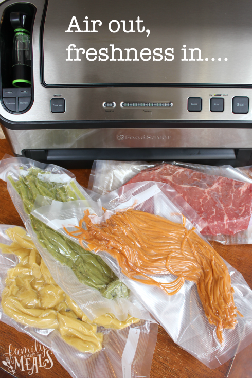 How to keep food fresh longer - With FoodSaver - Familyfreshmeals.com