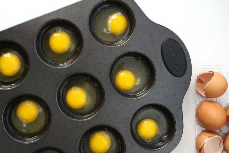 Oven-Baked Eggs in a Muffin Tin