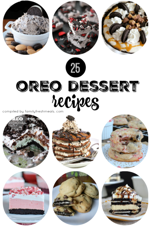 Oreo Dessert Recipes - FamilyFreshMeals.com