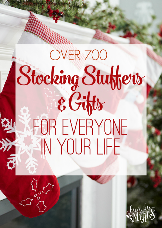 Stocking Stuffers Gift Ideas - FamilyFreshMeals.com