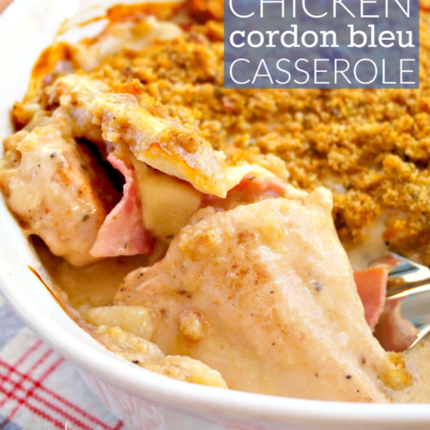 Chicken Cordon Bleu Casserole - FamilyFreshMeals.com -