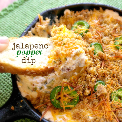 Easy Jalapeno Popper Dip - FamilyFreshMeals.com -