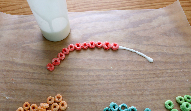 Edible Rainbow Craft Recipe -- Step 3