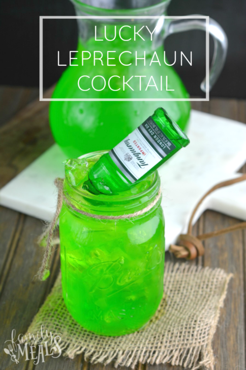 LUCKY LEPRECHAUN COCKTAIL - FamilyFreshMeals.com