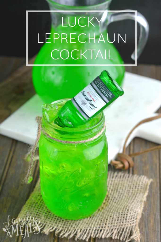 LUCKY LEPRECHAUN COCKTAIL - FamilyFreshMeals.com